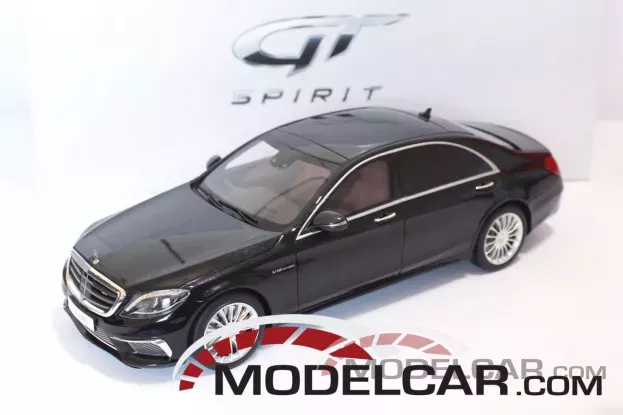 GT Spirit Mercedes-Benz S65 AMG Sedan W222 black 1:18 ZM043