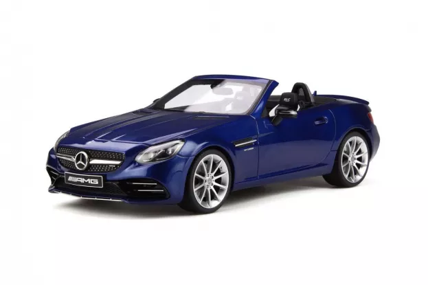 GT Spirit Mercedes-Benz SLC43 AMG R172 Brilliant Blue 1:18 GT233