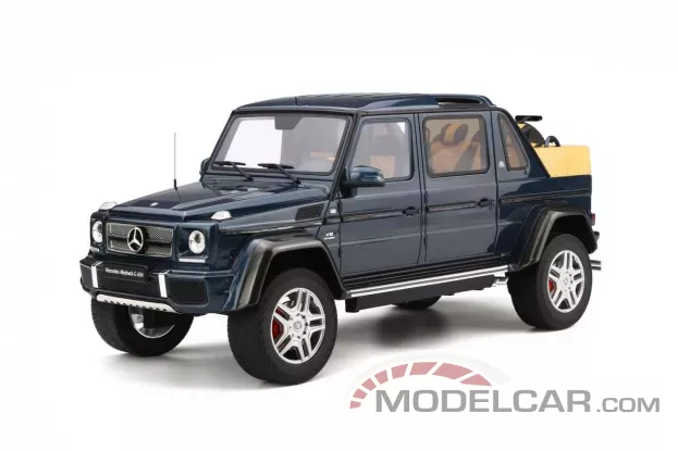 GT Spirit Mercedes Maybach G650 Landaulet W463 Designo Sea Blue Metallic 1:18 GT174