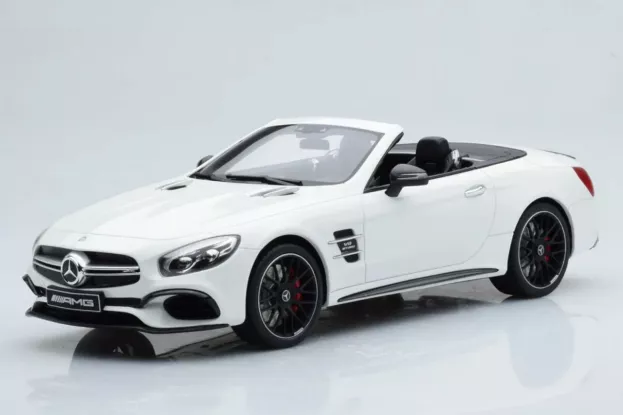 GT Spirit Mercedes SL63 AMG white 1:18 B66965708
