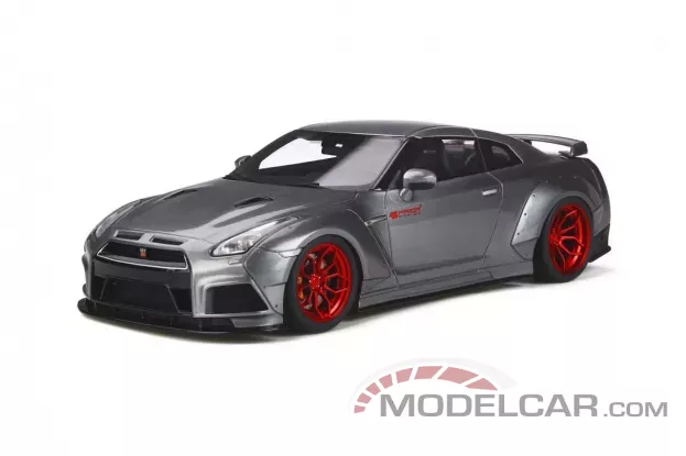 GT Spirit Nissan GT-R R35 Prior Design 2015 grey 1:18 GT243