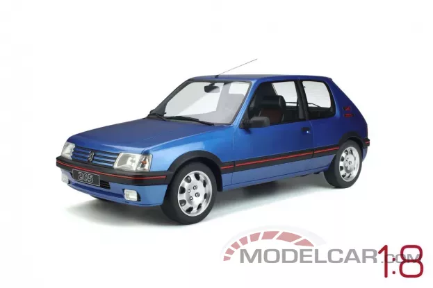 GT Spirit Peugeot 205 GTI 1.9L 1991 Bleu Miami 1:8 GTS800402