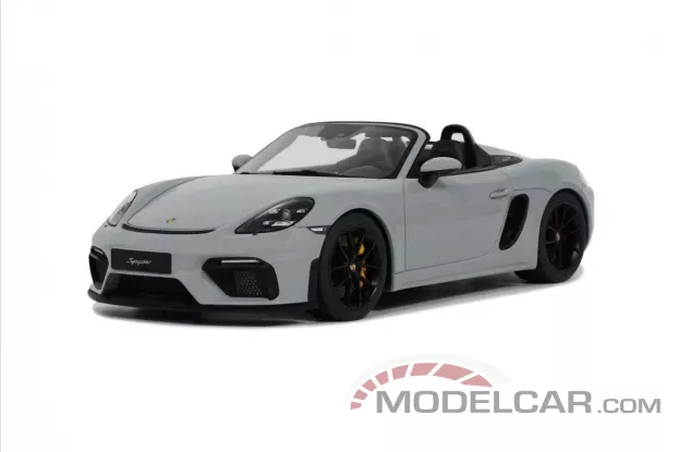 GT Spirit Porsche 718 Spyder 2019 Crayon Grey 1:18 GT436