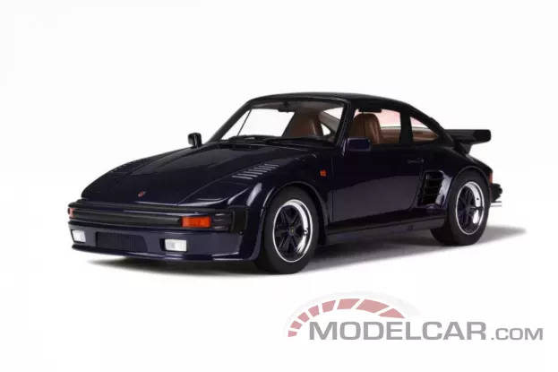 GT Spirit Porsche 911 930 Turbo Flat Nose Dark Blue 1:18 GT028