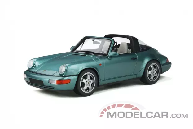 GT Spirit Porsche 911 964 Carrera 4 Targa Turquoise Metallic 1:18 GT805
