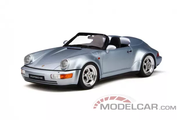 GT Spirit Porsche 911 964 Speedster Turbo Look Polar Silver 1:18 GT200
