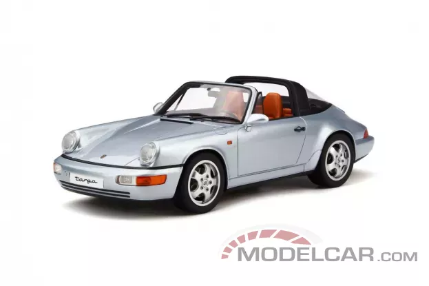 GT Spirit Porsche 911 964 Targa Polar Silver 1:18 GT185