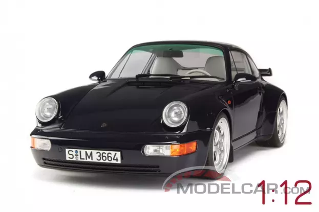 GT Spirit Porsche 911 964 Turbo 3.6 blue 1:18 GT009ZM