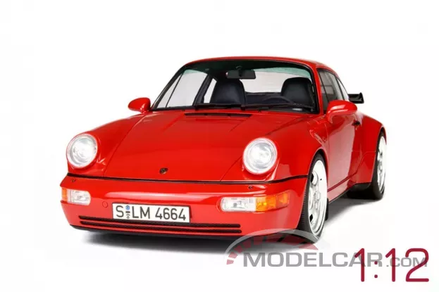 GT Spirit Porsche 911 964 Turbo 3.6 red 1:12 GT009CS