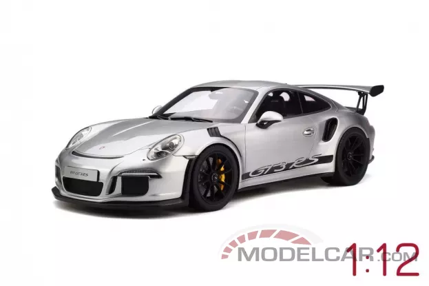 GT Spirit Porsche 911 991 GT3 RS 2016 silver 1:12 GT705