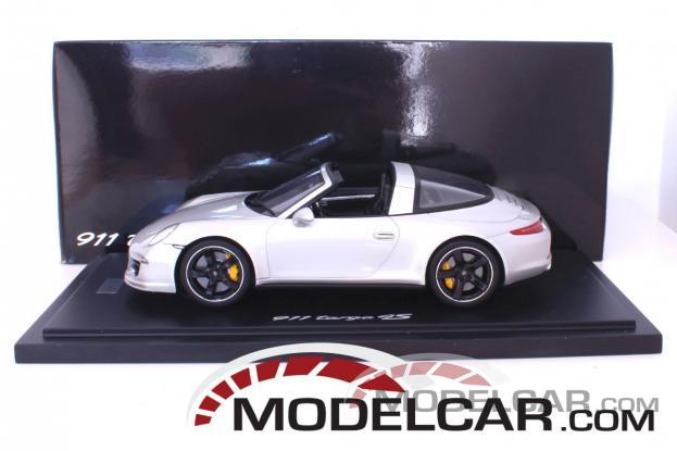 GT Spirit Porsche 911 991 Targa 4S Exclusive dealer edition silver 16337255