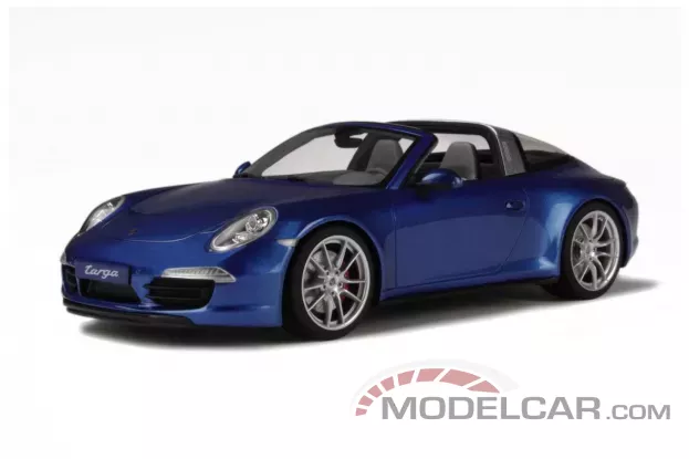 GT Spirit Porsche 911 991 Targa 4S Blue 1:18 GT037