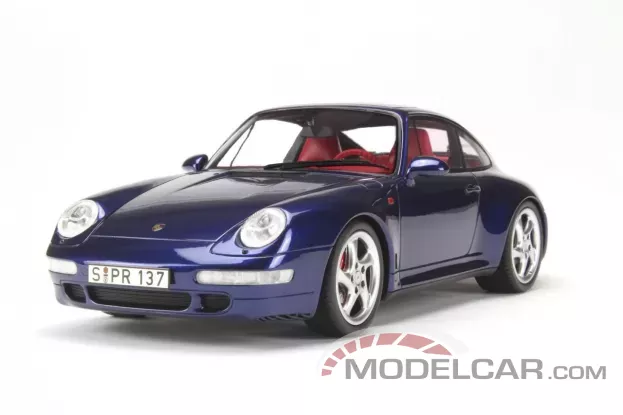 GT Spirit Porsche 911 993 Carrera 4S Blue 1:18 GT012ZM