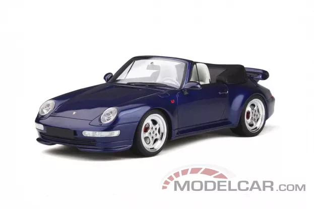 GT Spirit Porsche 911 993 Turbo cabriolet blue 1:18 GT257