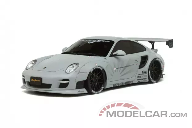 GT Spirit Porsche 911 997 Liberty Walk grey 1:18 GT126
