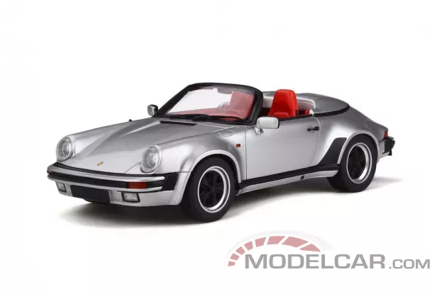 GT Spirit Porsche 911 Carrera 3.2 Speedster silver 1:18 GT768
