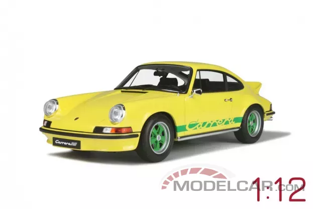 GT Spirit Porsche 911 Carrera RS 2.7 Touring 1973 Light Yellow 1:12 GT733