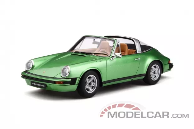 GT Spirit Porsche 911 S 2.7 Targa green 1:18 GT780