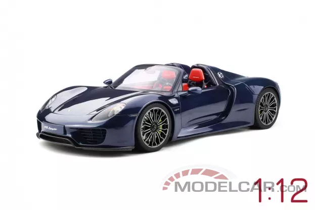 GT Spirit Porsche 918 Spyder blue 1:12 GT757