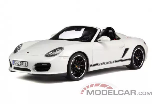 GT Spirit Porsche Boxster 987 Spyder white 1:18 GT017