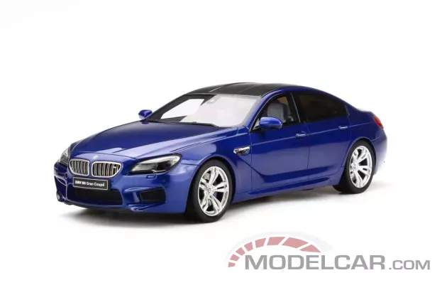Gt Spirit BMW M6 F06 Gran Coupe San Marino Blue 1:18 GT184