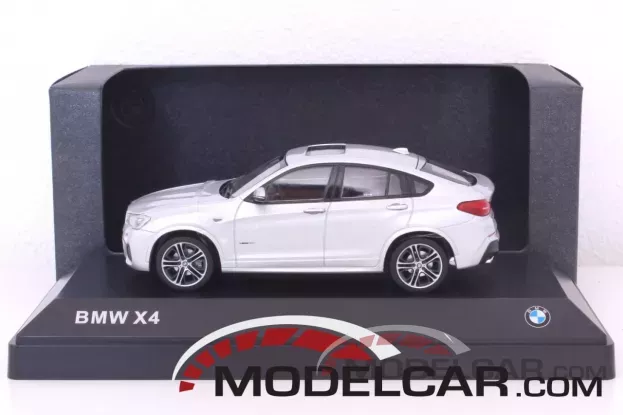 Herpa BMW X4 F26 Glacier Silber dealer edition 1:43 80422348787