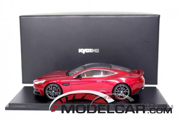 Kyosho Aston Martin Vanquish 2013 Volcano Red 1:43 05581VR