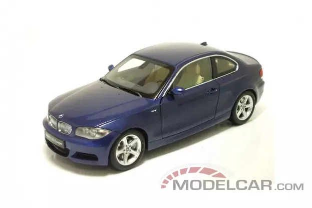 Kyosho BMW 135i Coupe E82 Blue 1:18 08722BL