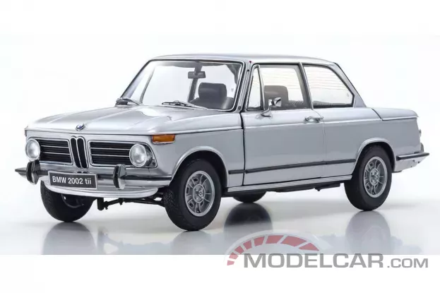 Kyosho BMW 2002 tii Silver 1:18 08543S