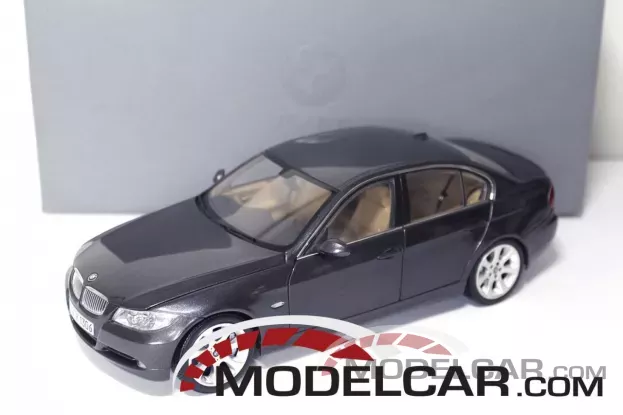 Kyosho BMW 3-Series sedan e90 Sparkling Graphite dealer edition 1:18 80430392144