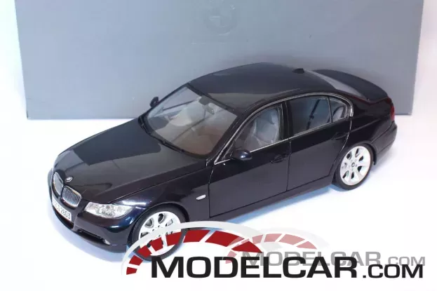 Kyosho BMW 3-Series sedan e90 blue Monaco dealer edition 1:18 80430392147
