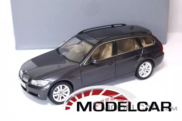 Kyosho BMW 3-Series touring e91 Sparkling Graphite dealer edition 1:18 80430394362