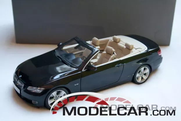 Kyosho BMW 3-series convertible e93 Jerez Black dealer edition 1:18 80430413375