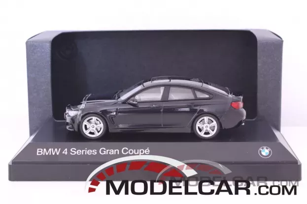 Kyosho BMW 4 series Gran Coupe f36 black dealer edition 1:43 80422348790
