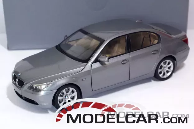 Kyosho BMW 545i sedan e60 grey dealer edition 1:18 80430153199
