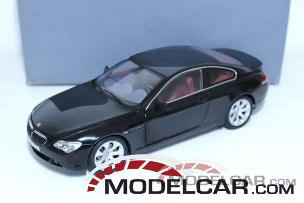 Kyosho BMW 6-Series coupe e63 Sapphire Black dealer edition 1:18 80430153282