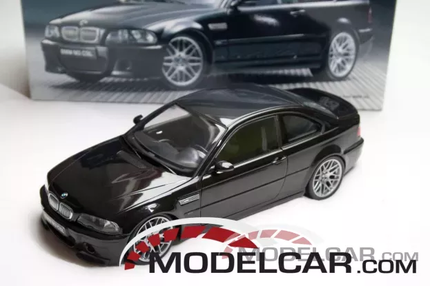 Kyosho BMW M3 CSL e46 Black Sapphire Metallic 1:18 08506K