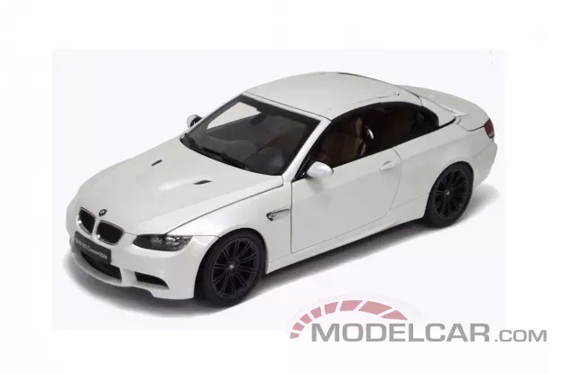 Kyosho BMW M3 Convertible e93 White 1:18 08738W