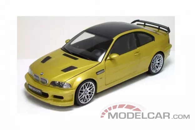 Kyosho BMW M3 GTR Street e46 Yellow 1:18 08507Y