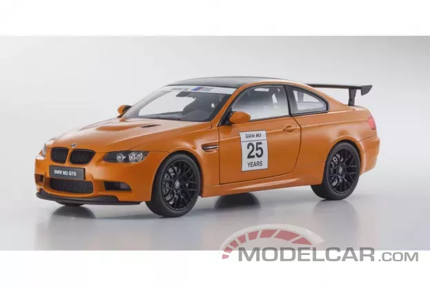 Kyosho BMW M3 GTS e92 25 Years Anniversary Fire Orange 1:18 08739PM