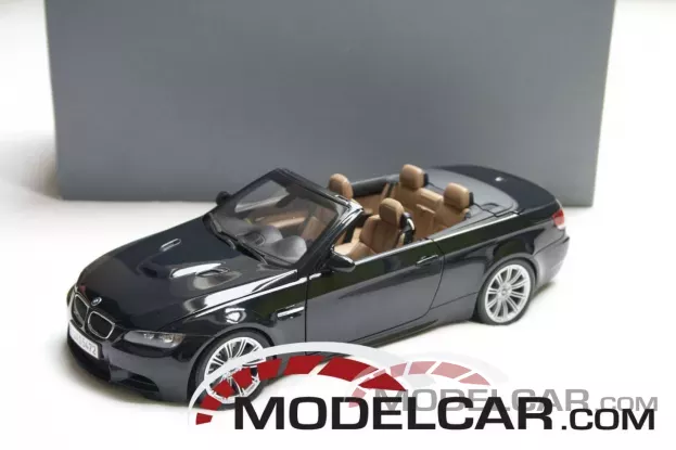 Kyosho BMW M3 convertible e93 Jerez Black dealer edition 1:18 80430430945
