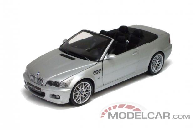Kyosho BMW M3 convertible e46 Plata