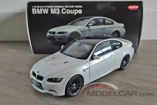 Kyosho BMW M3 coupe e92 Pearl White 1:18 08736W