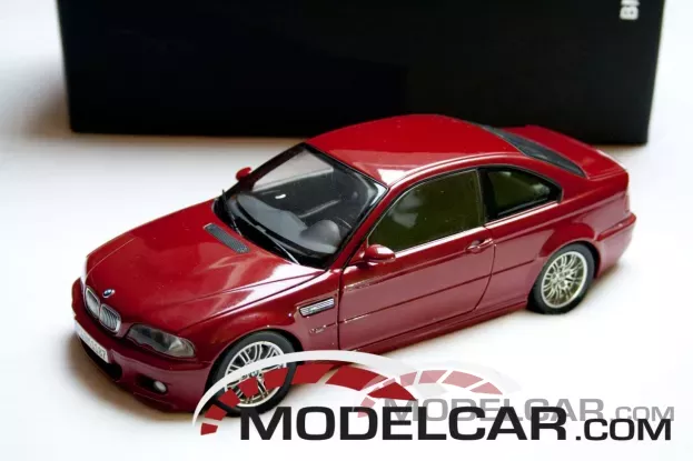 Kyosho BMW M3 coupe e46 imola red dealer edition 1:18 80430009758
