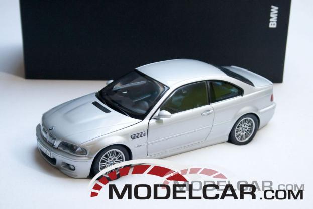 Kyosho BMW M3 coupe e46 silver dealer edition 80430009759