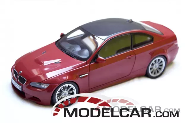 Kyosho BMW M3 coupe e92 Melbourne Red dealer edition 1:18 80430422603
