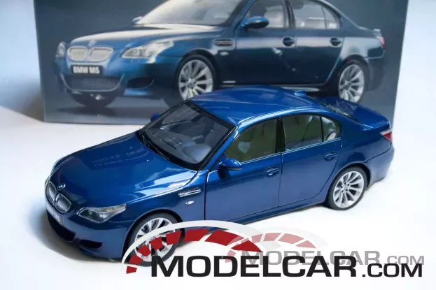 Kyosho BMW M5 e60 Interlagos Blue 1:18 08593BL