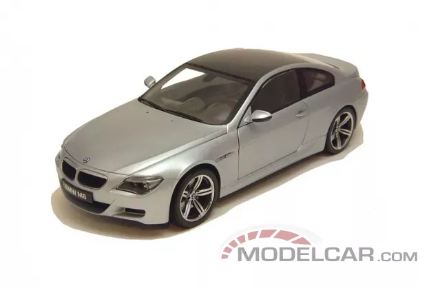Kyosho BMW M6 coupe E63 Silver 1:18 08703S