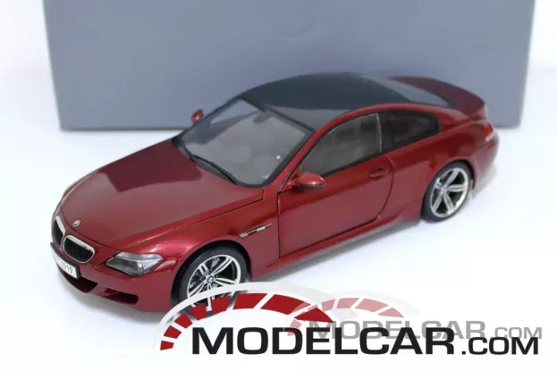 Kyosho BMW M6 coupe e63 Indianapolis Red dealer edition 1:18 80430398134