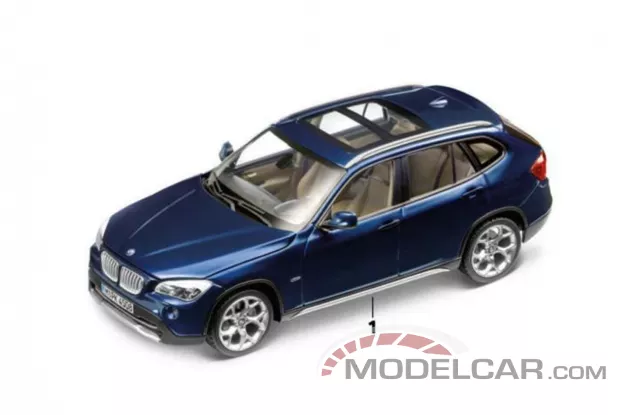 Kyosho BMW X1 E84 2009 Black Sapphire dealer edition 1:18 80432156801